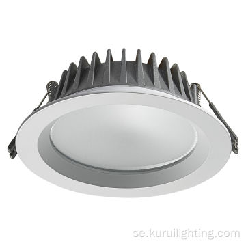 30w infälld matgjuten aluminium LED -runda nedljus
